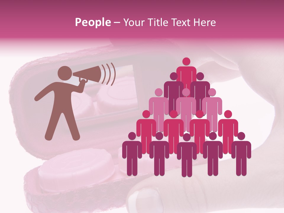 Contact Lens Case PowerPoint Template