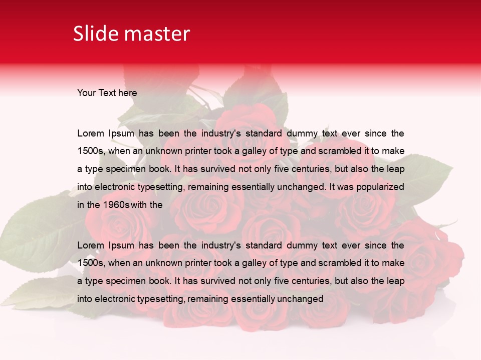 March Greeting Delicate PowerPoint Template