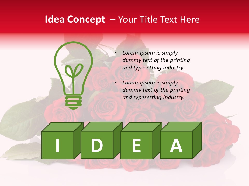 March Greeting Delicate PowerPoint Template