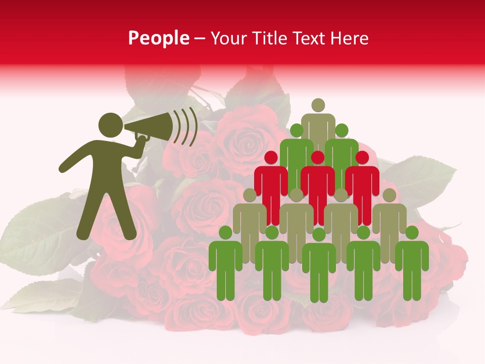 March Greeting Delicate PowerPoint Template