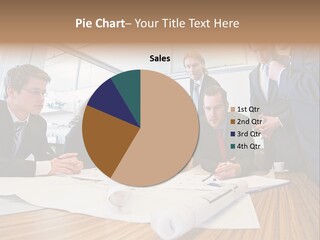 Conference Room Drawing PowerPoint Template