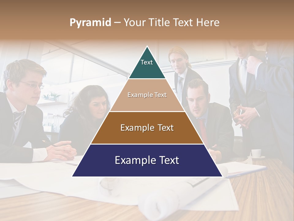 Conference Room Drawing PowerPoint Template