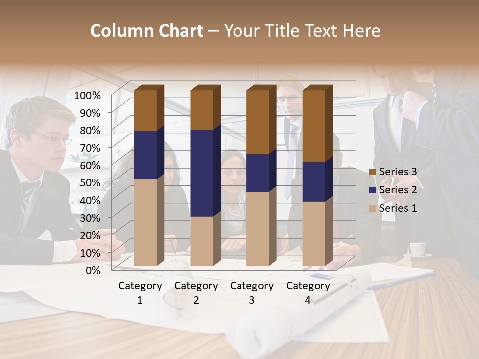 Conference Room Drawing PowerPoint Template