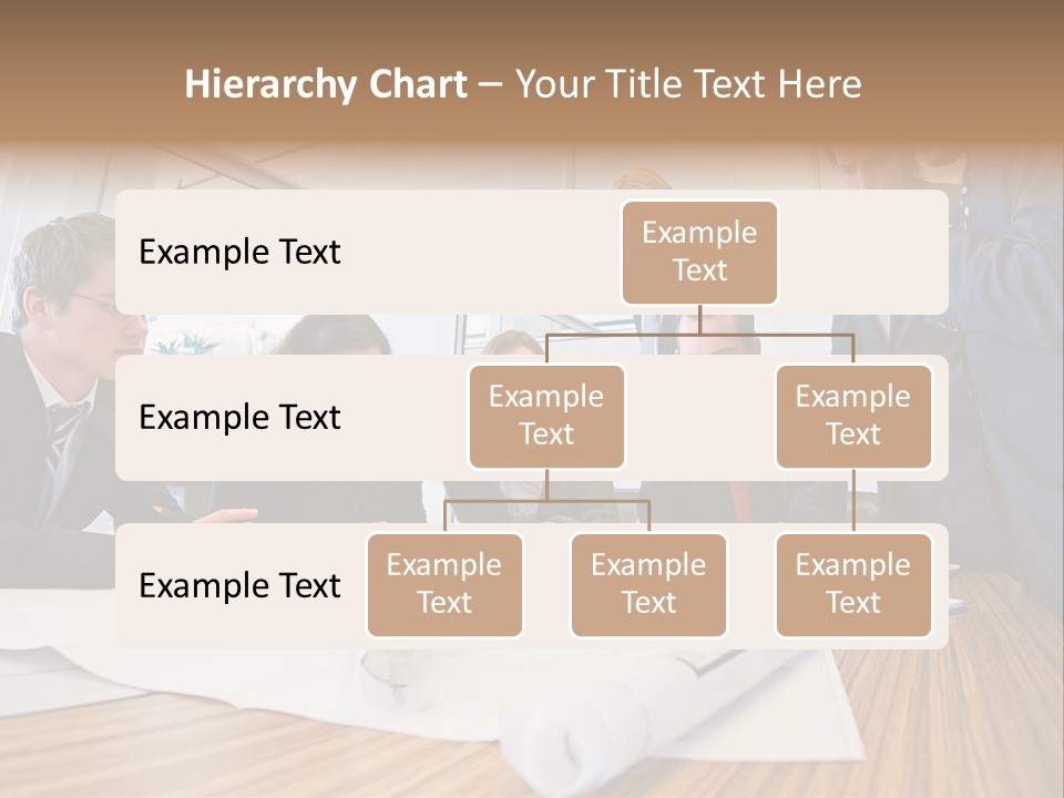 Conference Room Drawing PowerPoint Template