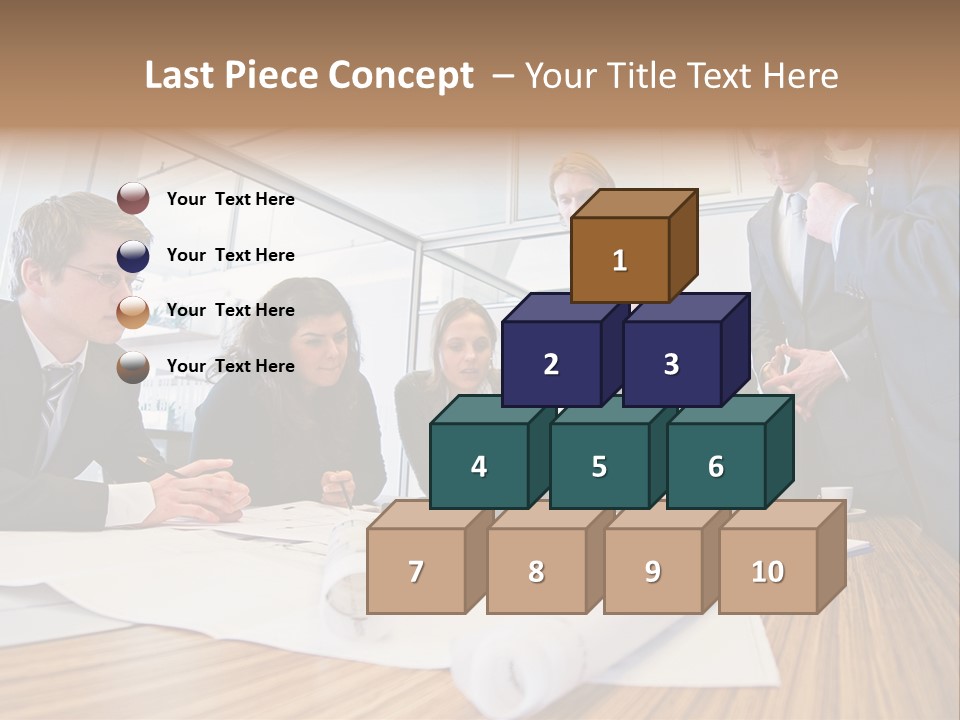 Conference Room Drawing PowerPoint Template