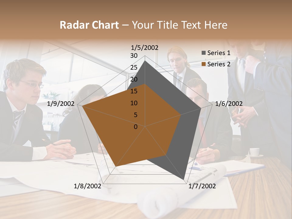 Conference Room Drawing PowerPoint Template