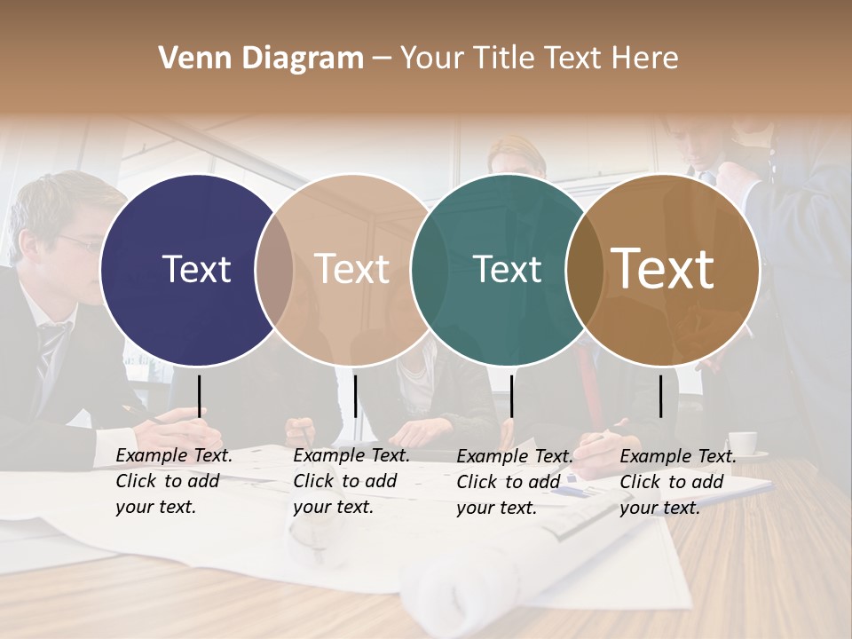 Conference Room Drawing PowerPoint Template