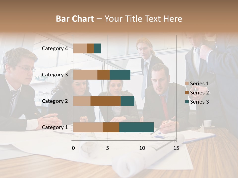 Conference Room Drawing PowerPoint Template