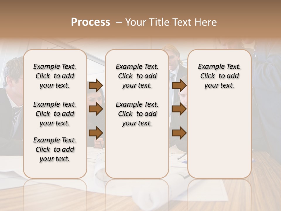 Conference Room Drawing PowerPoint Template