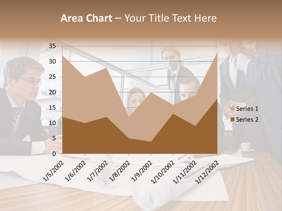 Conference Room Drawing PowerPoint Template
