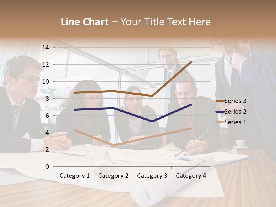 Conference Room Drawing PowerPoint Template