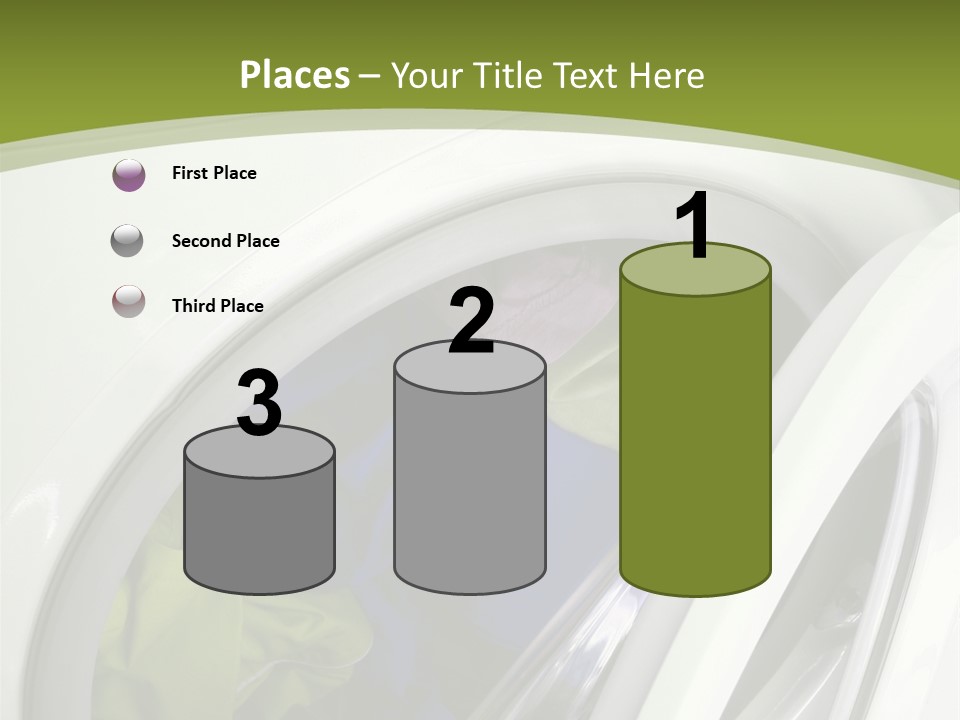 Rotate Motion Dress PowerPoint Template