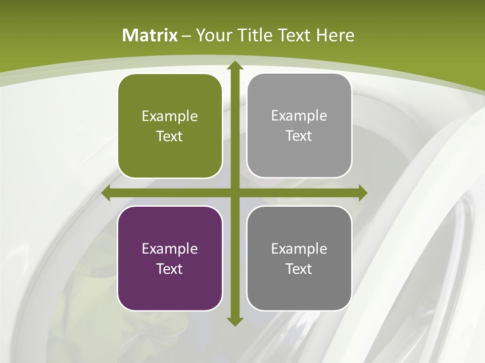 Rotate Motion Dress PowerPoint Template