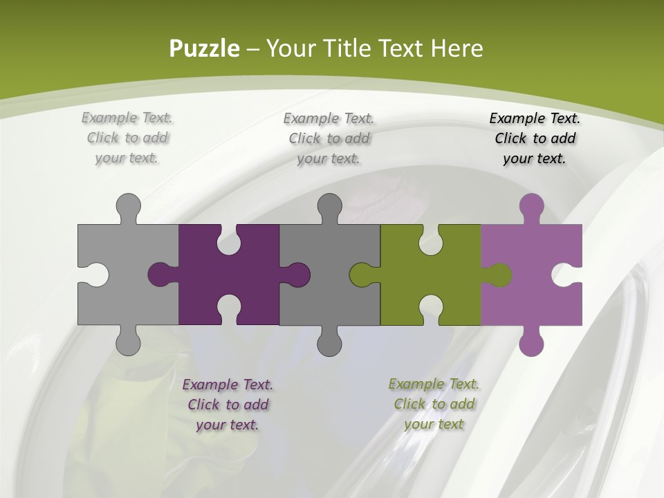 Rotate Motion Dress PowerPoint Template