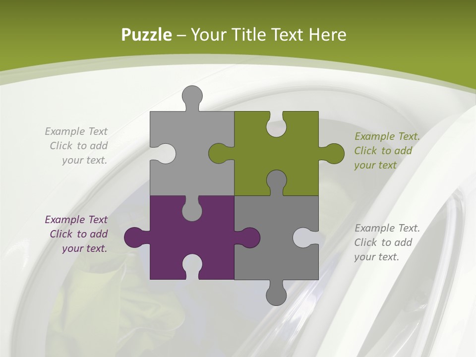 Rotate Motion Dress PowerPoint Template