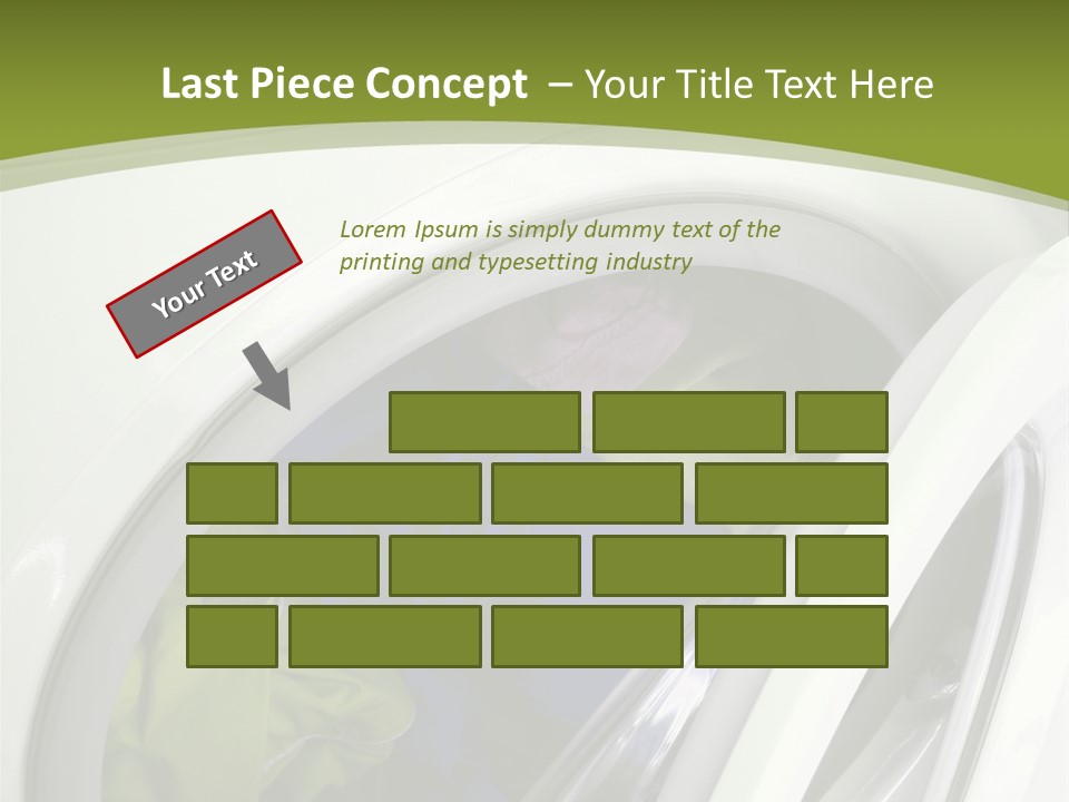 Rotate Motion Dress PowerPoint Template