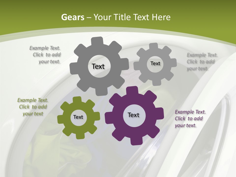 Rotate Motion Dress PowerPoint Template