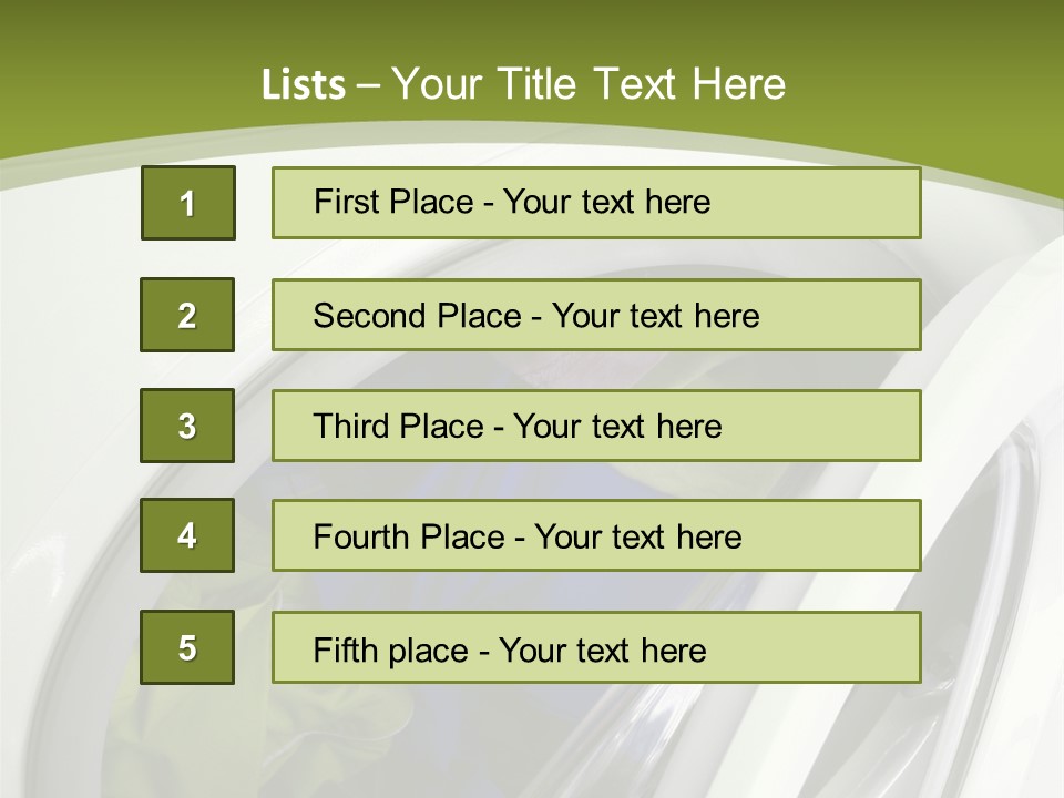 Rotate Motion Dress PowerPoint Template