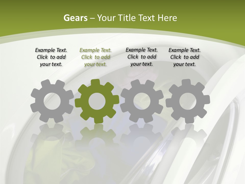 Rotate Motion Dress PowerPoint Template