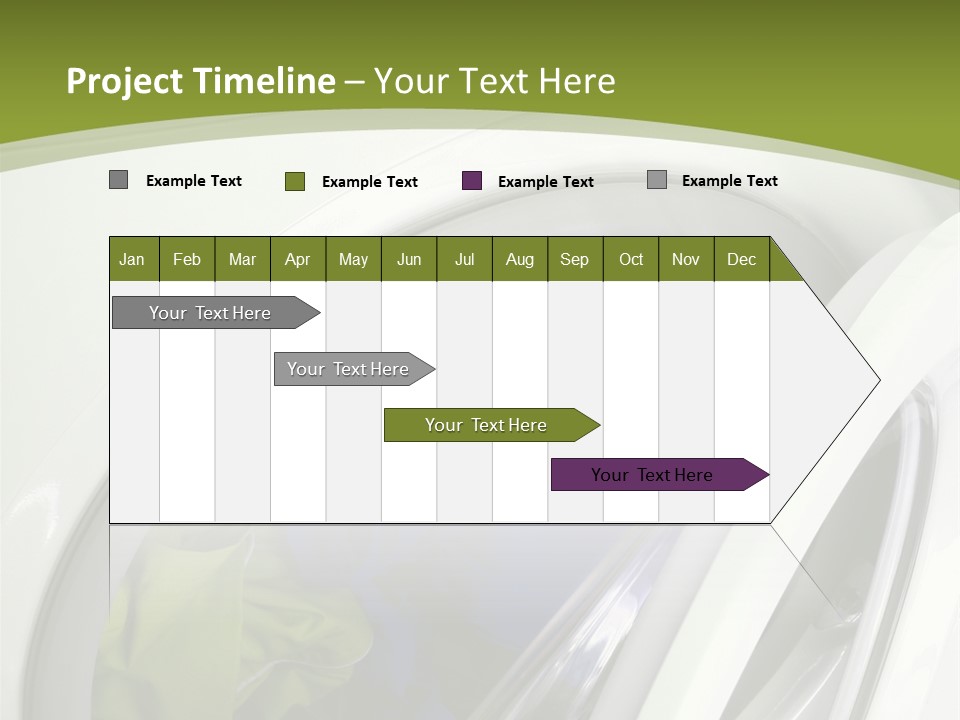 Rotate Motion Dress PowerPoint Template