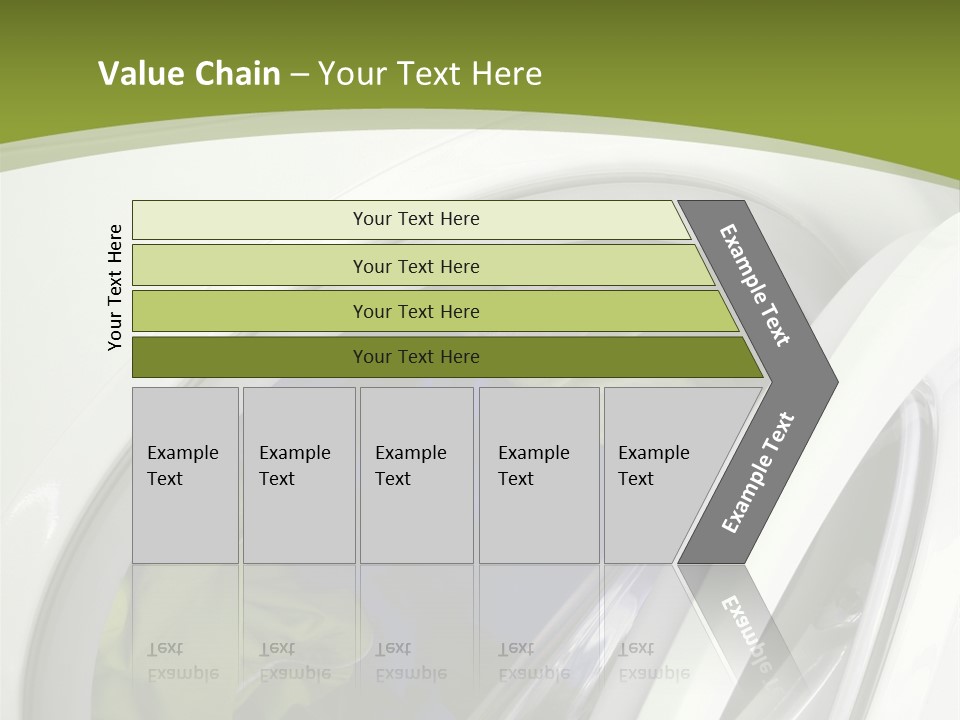 Rotate Motion Dress PowerPoint Template
