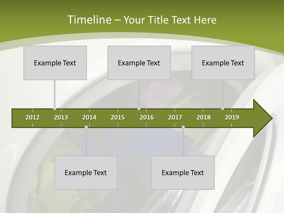 Rotate Motion Dress PowerPoint Template