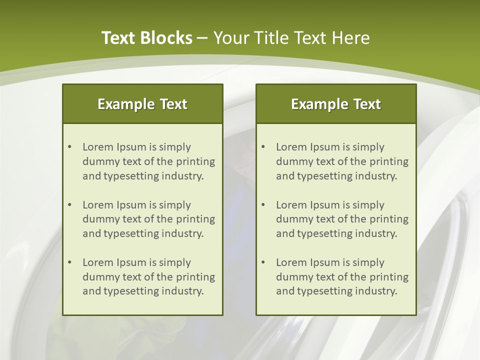 Rotate Motion Dress PowerPoint Template