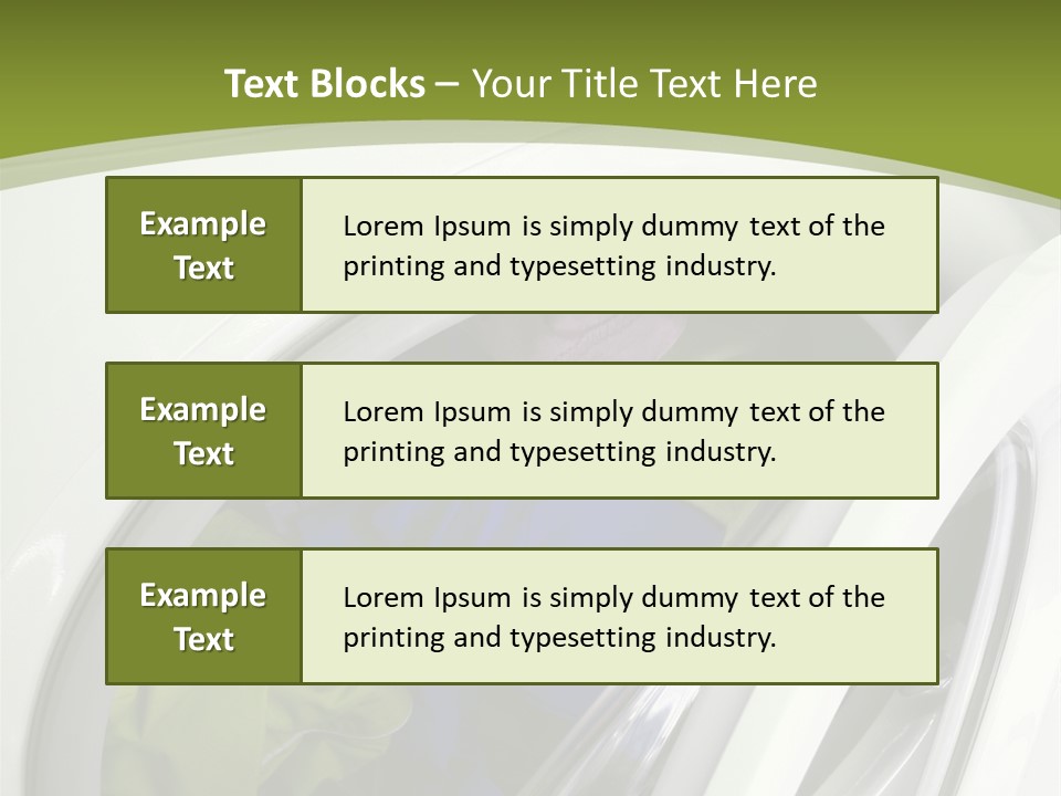 Rotate Motion Dress PowerPoint Template