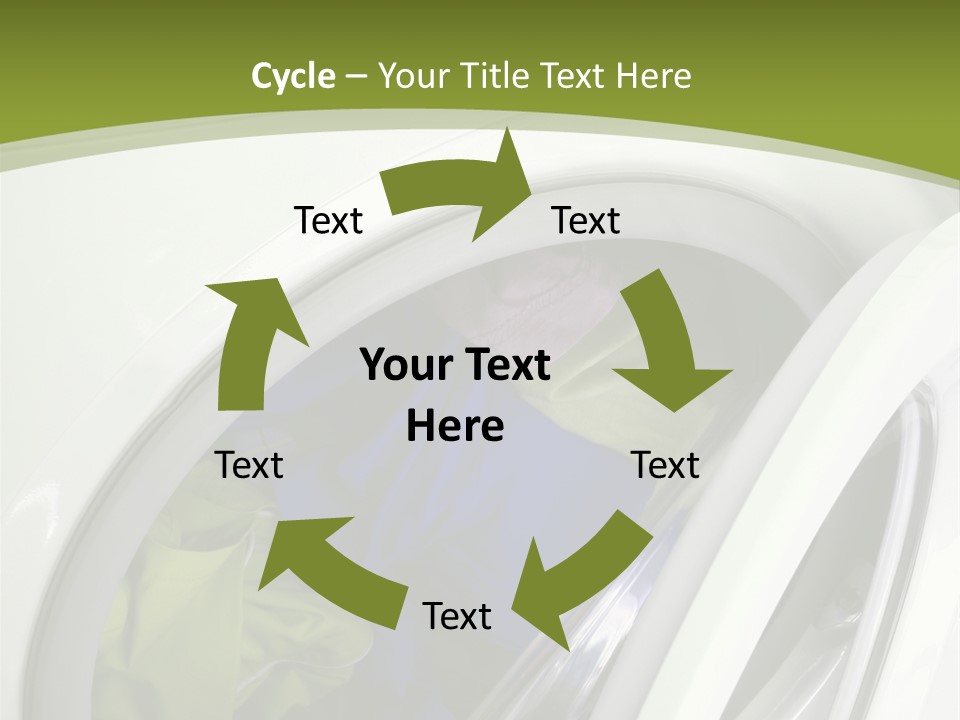 Rotate Motion Dress PowerPoint Template