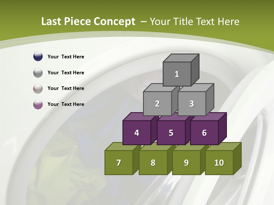 Rotate Motion Dress PowerPoint Template