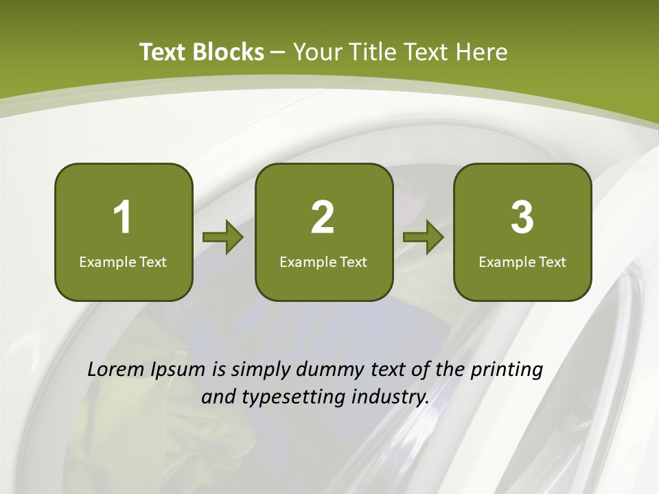 Rotate Motion Dress PowerPoint Template
