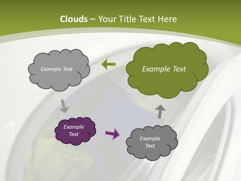 Rotate Motion Dress PowerPoint Template