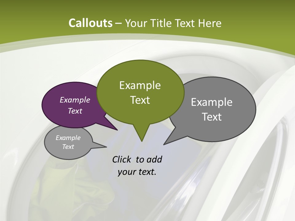 Rotate Motion Dress PowerPoint Template