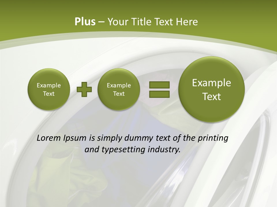 Rotate Motion Dress PowerPoint Template