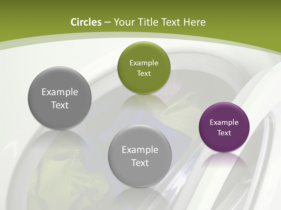 Rotate Motion Dress PowerPoint Template