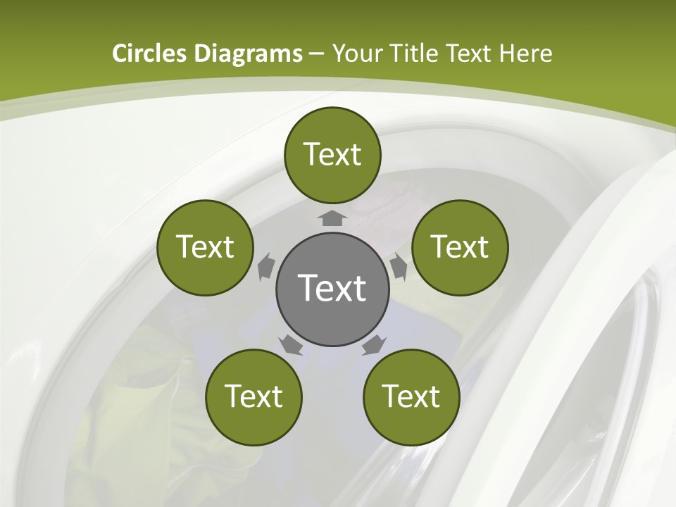 Rotate Motion Dress PowerPoint Template