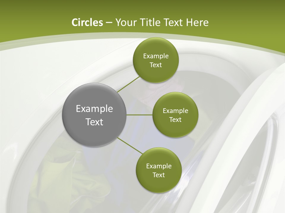 Rotate Motion Dress PowerPoint Template