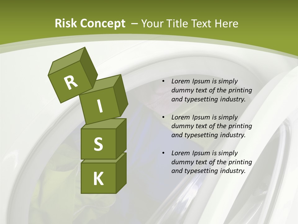 Rotate Motion Dress PowerPoint Template