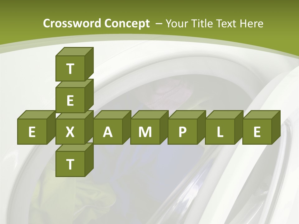 Rotate Motion Dress PowerPoint Template