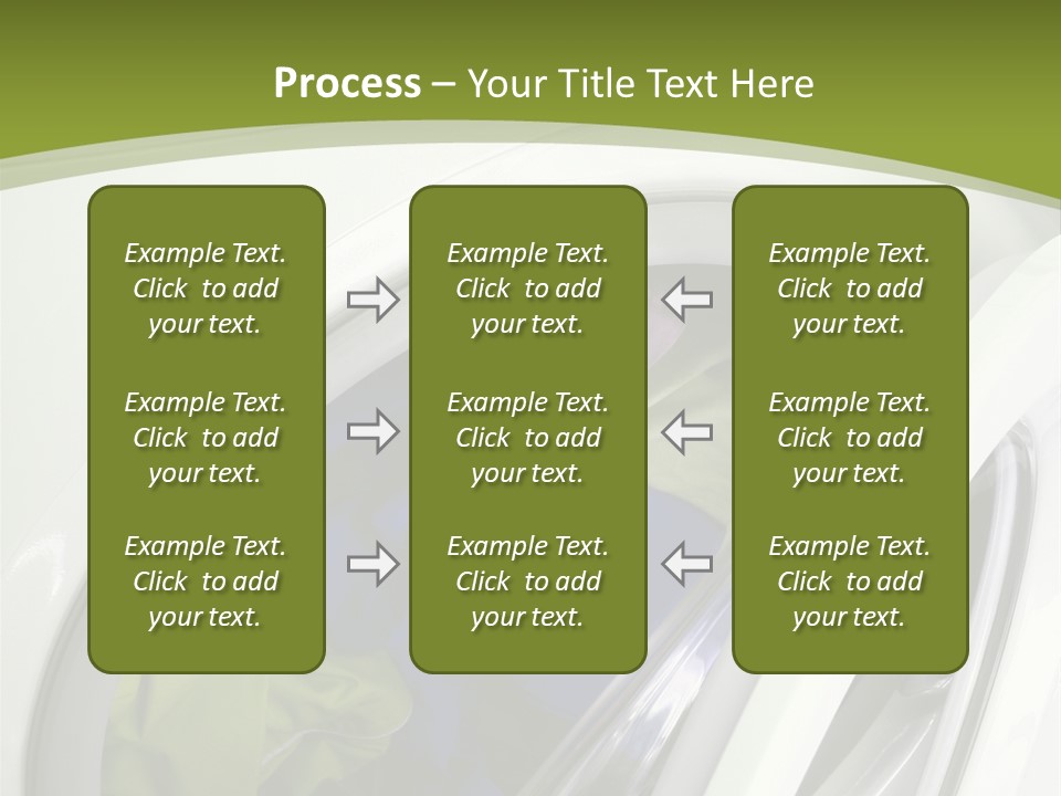 Rotate Motion Dress PowerPoint Template