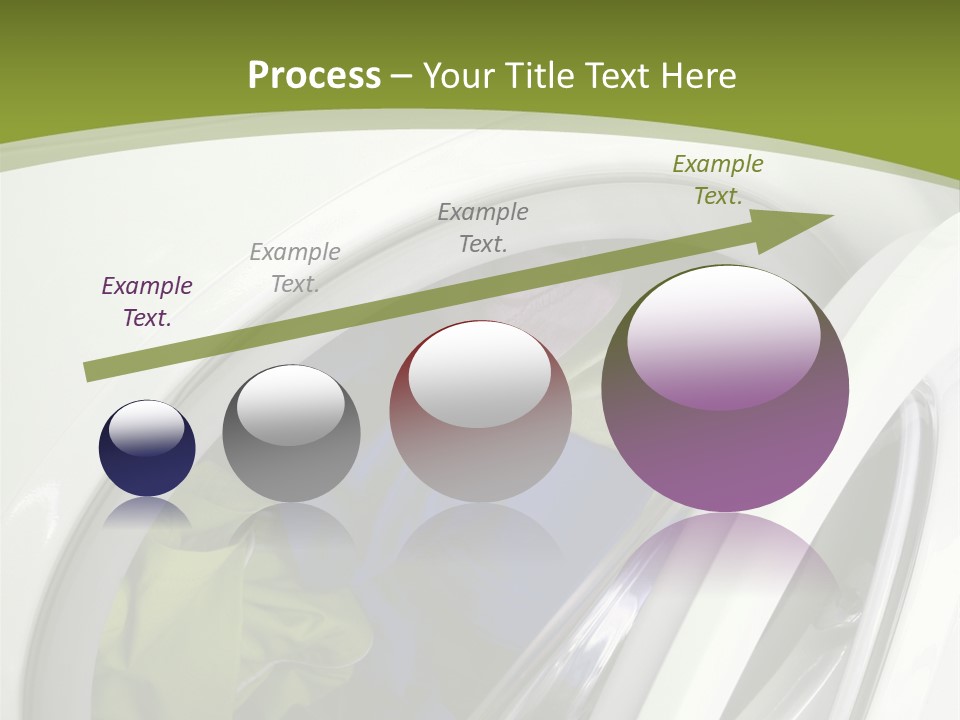 Rotate Motion Dress PowerPoint Template