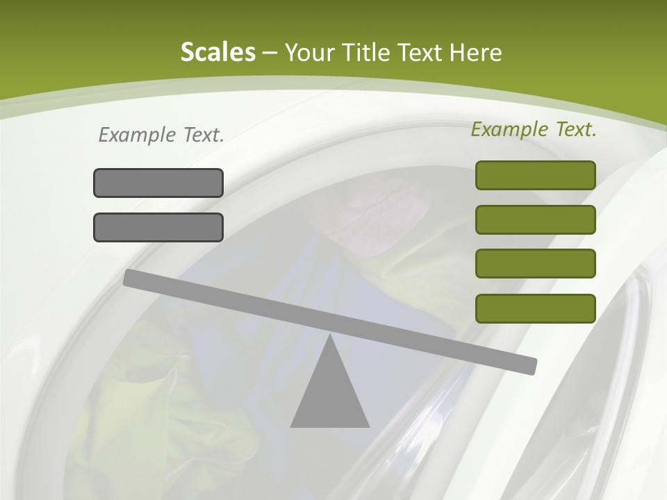 Rotate Motion Dress PowerPoint Template