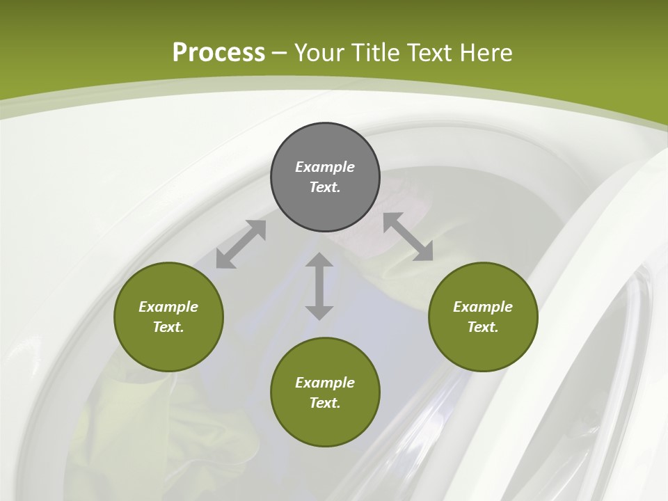 Rotate Motion Dress PowerPoint Template