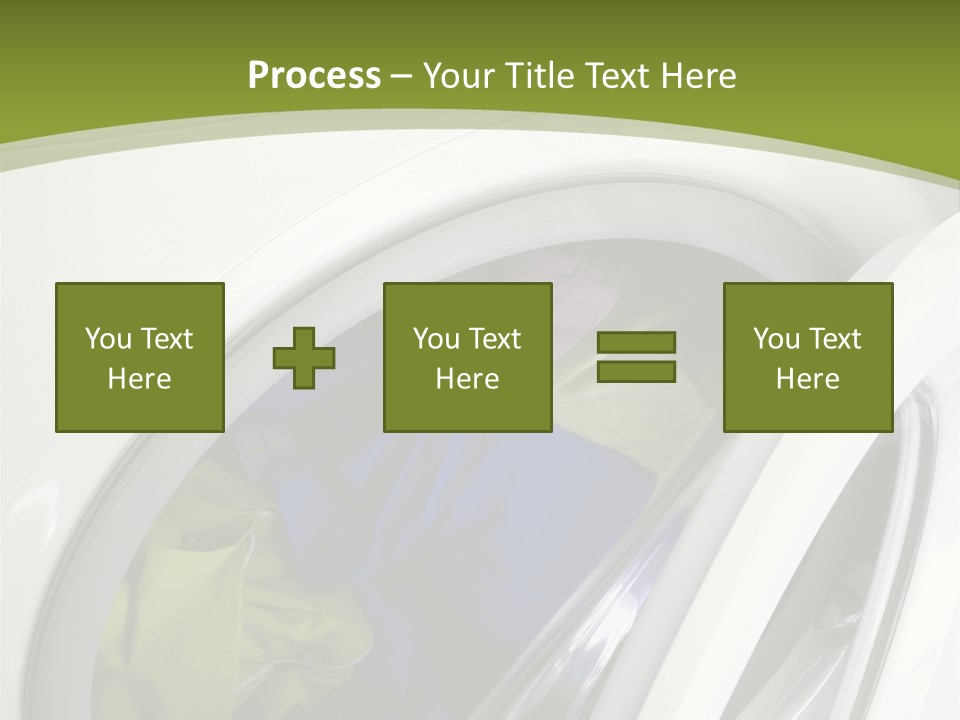Rotate Motion Dress PowerPoint Template