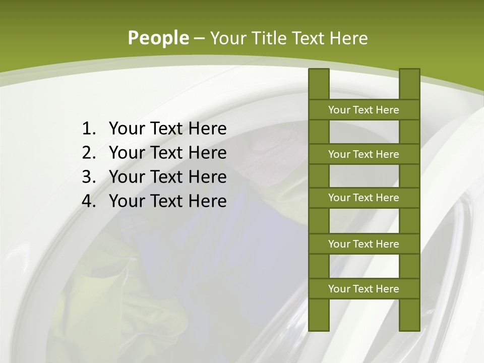 Rotate Motion Dress PowerPoint Template