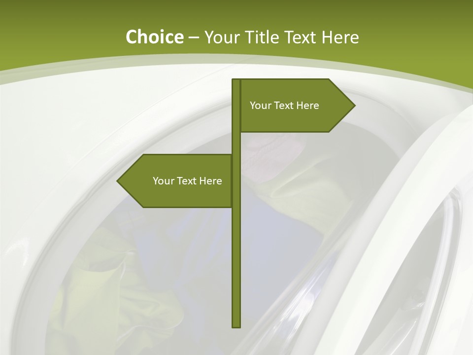 Rotate Motion Dress PowerPoint Template