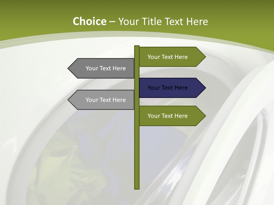 Rotate Motion Dress PowerPoint Template