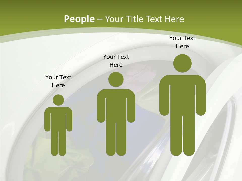 Rotate Motion Dress PowerPoint Template