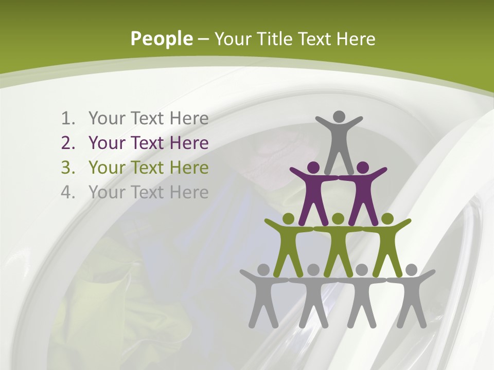 Rotate Motion Dress PowerPoint Template