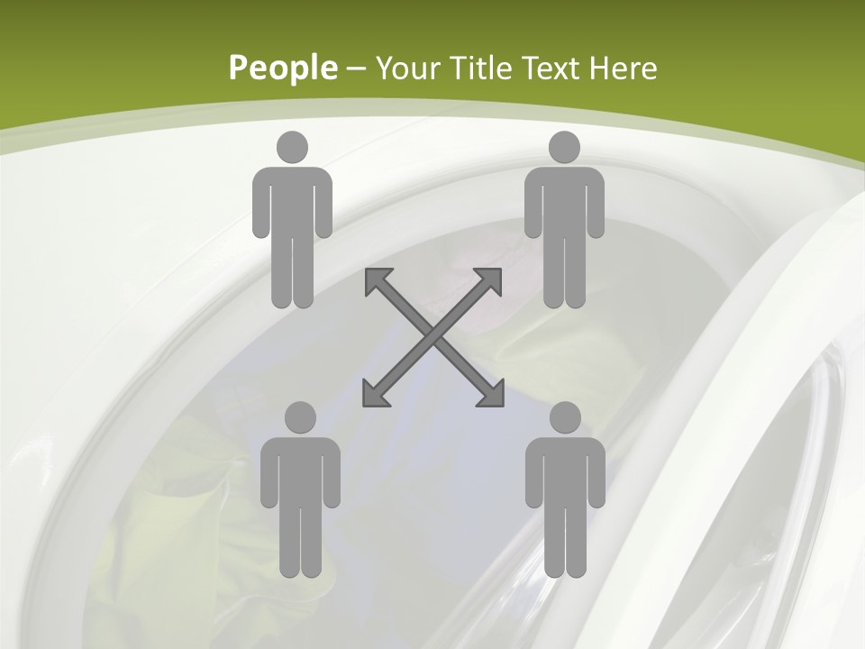 Rotate Motion Dress PowerPoint Template